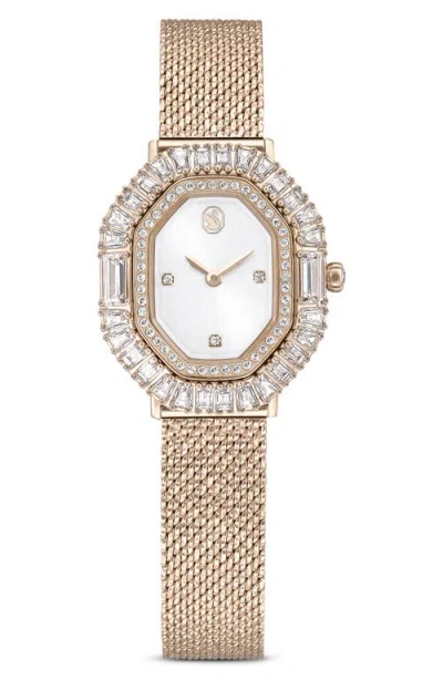 Swarovski Matrix Octagon Mesh Strap Watch, 30mm X 25mm