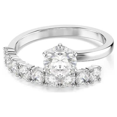 Swarovski Matrix Offener Ring In White