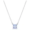 Swarovski Matrix Pendant In Blue