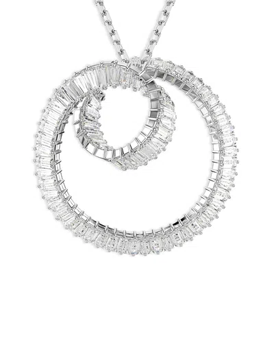 SWAROVSKI MATRIX PENDANT NECKLACE, 25.6-29.5