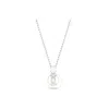 Swarovski Matrix Pendant Pendant Rhodium Shiny White In White