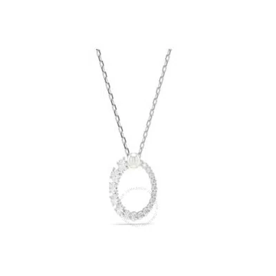 Swarovski Matrix Pendant Rhodium Shiny White