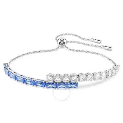 Swarovski Matrix Rhodium Plated Bracelet In Metallic