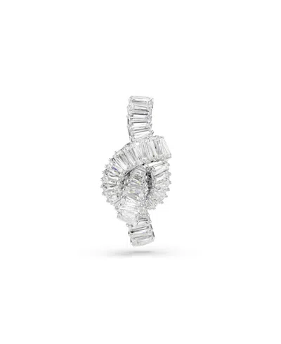 Swarovski Matrix Rhodium Plated Tack Pin