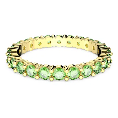 Swarovski Matrix Ring In Green