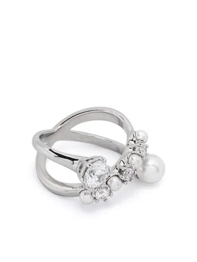 Swarovski Matrix Ring In Silver