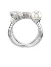 Swarovski Matrix Ring In Silver