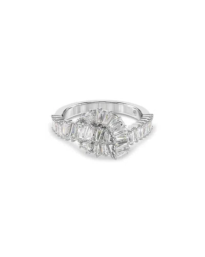 Swarovski Matrix Ring In Silver