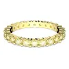 Swarovski Matrix Ring In Yellow