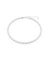 Swarovski Matrix Tennis Halskette In White