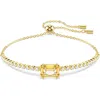 Swarovski Matrix Slider Bracelet In Gold