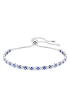 Swarovski Matrix Slider Tennis Bracelet In Multi