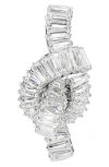 Swarovski Matrix Tack Knot Drop Earrings