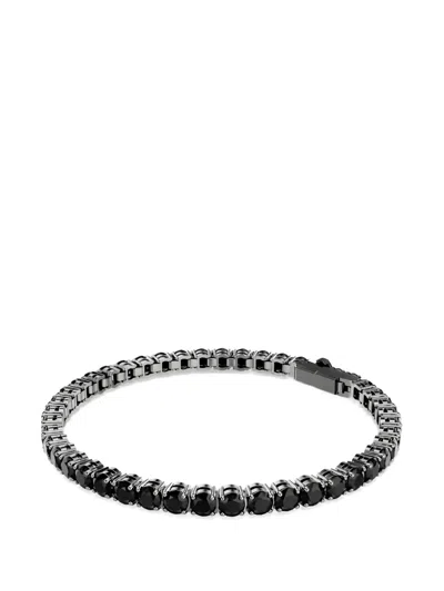 Swarovski Matrix Tennis Bracelet In Metallic