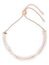 Swarovski Matrix Tennis Bracelet In Gold