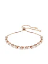Swarovski Matrix Slider Bracelet In Gold