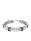 Swarovski Matrix Tennis Armband In Silver