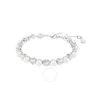 Swarovski Matrix Tennis Bracelet In White