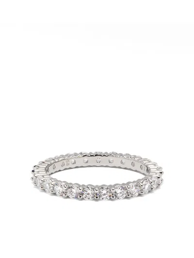 Swarovski Matrix Tennis Vittore Ring In 银色