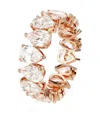 Swarovski Matrix Vittore Eternity Ring In Gold