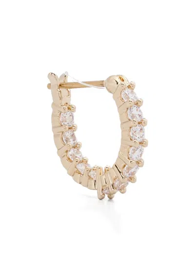 Swarovski Matrix Vittore Hoop Earrings In Neutral