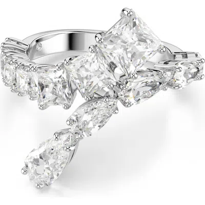 Swarovski Matrix Ring In Weiss