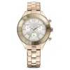 Swarovski Men's 39mm Quartz Watch In Gold