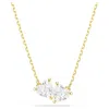 Swarovski Mesmera Attract Gold-tone Plated Heart Necklace