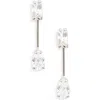 SWAROVSKI SWAROVSKI MESMERA CRYSTAL DROP EARRINGS