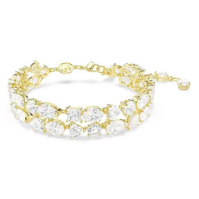 Swarovski Mesmera Crystal Gold-tone Plated Bracelet