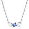 Swarovski Mesmera Crystal Pendant Necklace In Blue