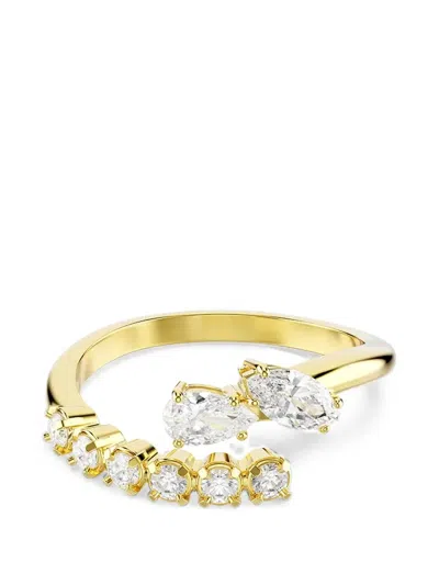 Swarovski Mesmera Crystal-embellished Open Ring In Gold