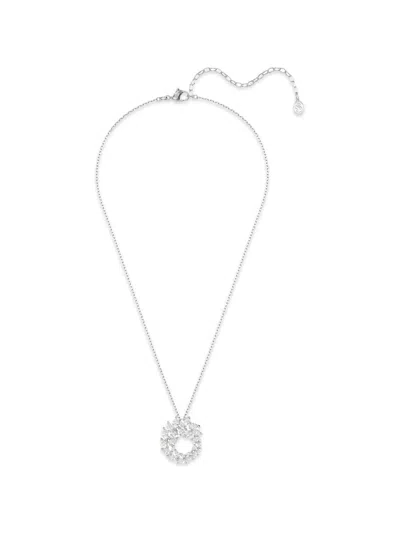 Swarovski Mesmera Cubic-zirconia Pendant Necklace In Silver