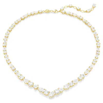 Swarovski Mesmera Gold-tone Crystal Necklace