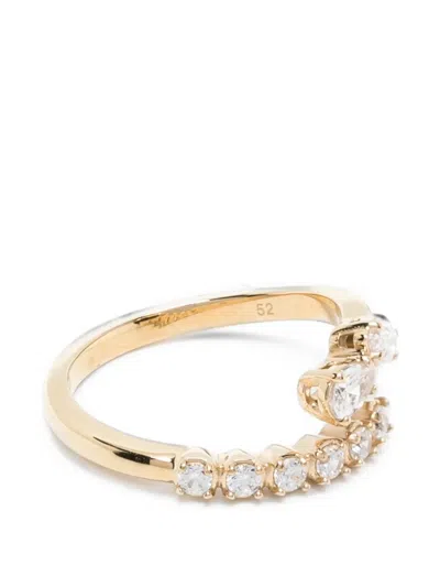 Swarovski Mesmera Open Ring In Gold