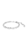 Swarovski Mesmera Pear-cut Cubic-zirconia Bracelet In Metallic