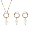 Swarovski Mesmera Set In Gold