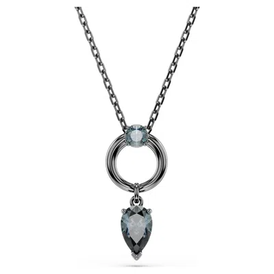 Swarovski Mesmera Pendant In Gray