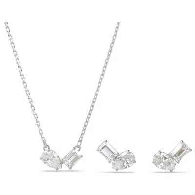 Swarovski Mesmera Women's Jewelry Set In Metallic