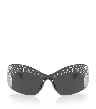 Swarovski Metal Sk7020 Sunglasses In Silver