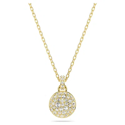 Swarovski Women's Meteora Goldtone & Crystal Layered Pendant Necklace In Yellow Gold