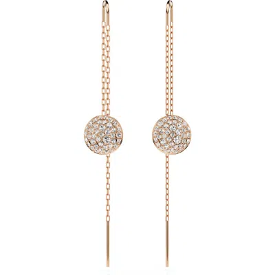 SWAROVSKI SWAROVSKI SUBLIMA THREADER EARRINGS