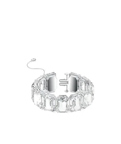 Swarovski Milenia Crystal-embellished Bracelet In White
