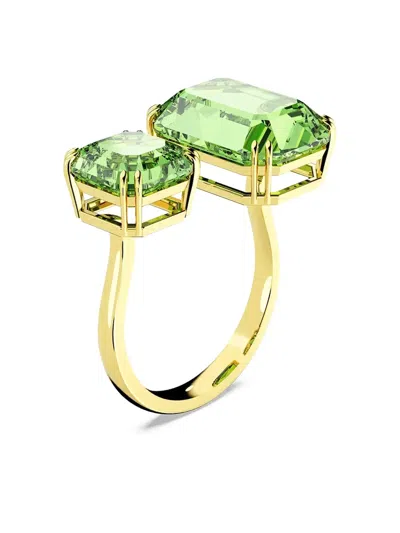 Swarovski Milenia Open-band Ring In Gold