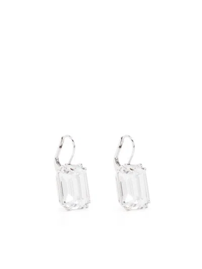Swarovski Millenia Drop Earrings In 银色