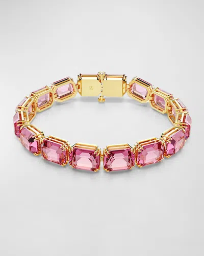 Swarovski Millenia Bracelet In Pink