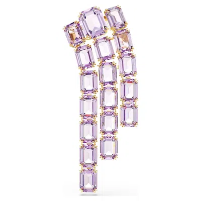 Swarovski Millenia Brosche In Violett