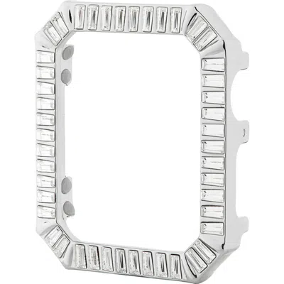 Swarovski Millenia Crystal Apple Watch® Case Attachment In Silver