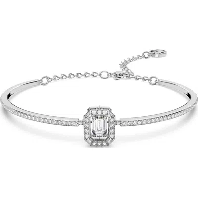 Swarovski Millenia Crystal Bangle In Silver
