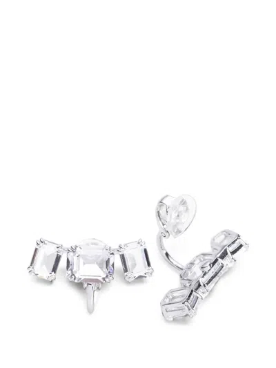 Swarovski Millenia Crystal Clip-on Earrings In Metallic